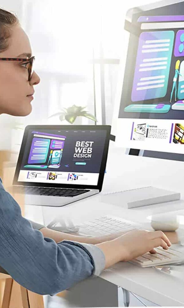 What are the advantages of collaborating in person with a web designer